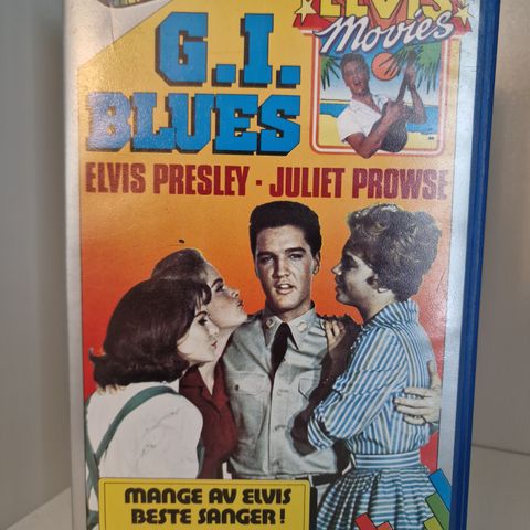 ELVIS- G.J Blues på VHS