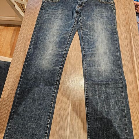 Jeans denim loose str. 34