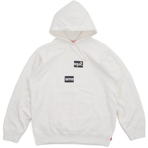 Supreme x Comme des Garcons SHIRT Split Box Logo Hooded Sweatshirt