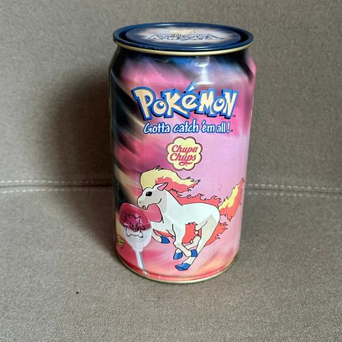 Pokémon Chupa Chups metallboks fra 2000