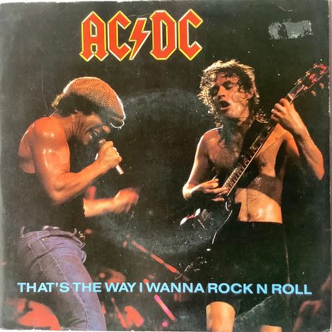 Singel UK 1988 * AC/DC *