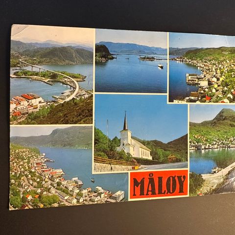 Fler bilde kort fra Måløy  (2420 AN)