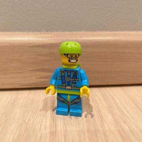 Lego minifigur fallskjermhopper