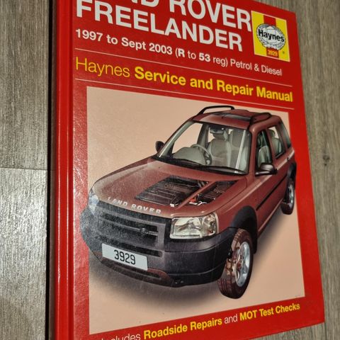 Haynes bok Land Rover Freelander