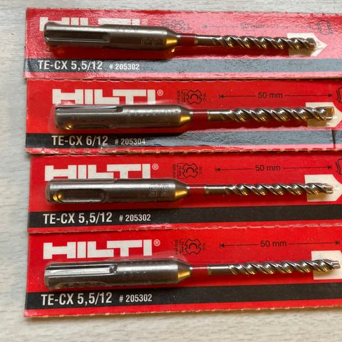 Diverse Nye Hilti Borer