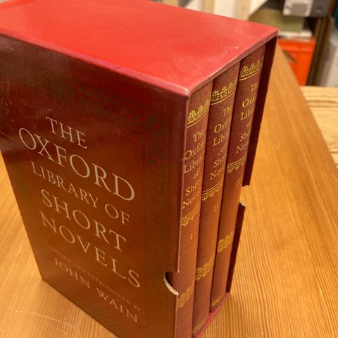 THE OXFORD LIBRARY OF SHORT NOVELS - VOLUME I - II - III