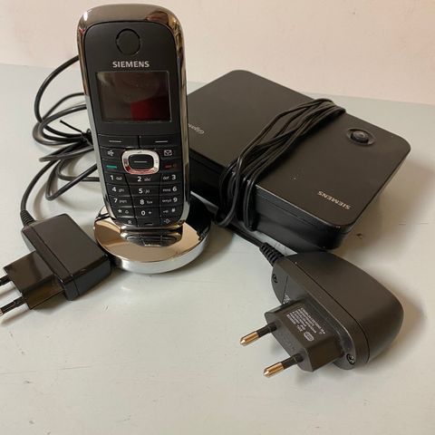 Simens trådløs telefon analog Retro