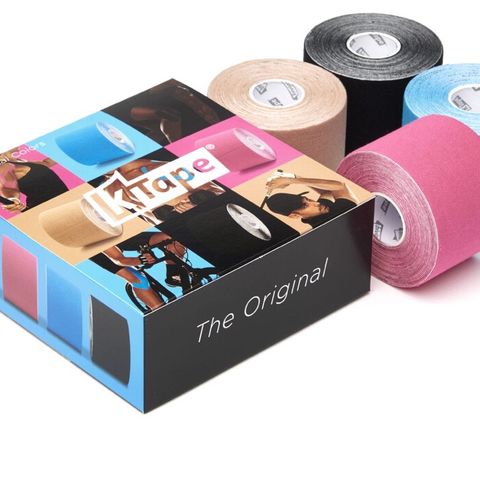 Ny Kinesiotape 4pk K-Tape mix box uåpnet