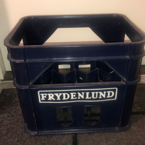 Gammel Frydenlund øl kasse