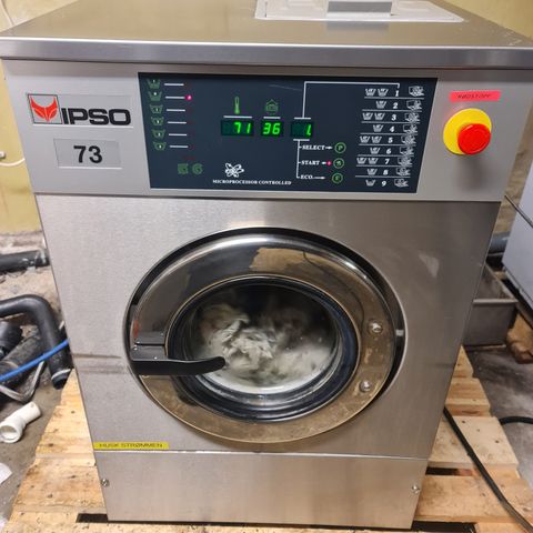 IPSO  Industri Vaskemaskin 8Kg