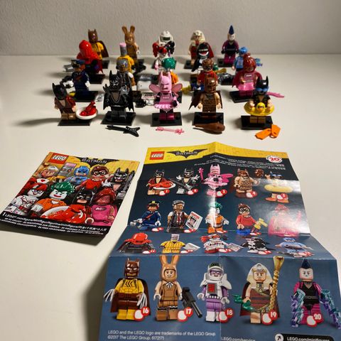 LEGO Minifigures Batman movie serie 1