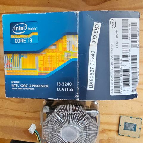 Ny Intel Core i3-3240-prosessor