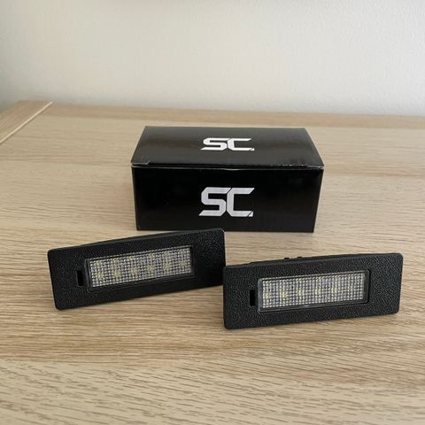 LED Nummerskiltsbelysning Audi