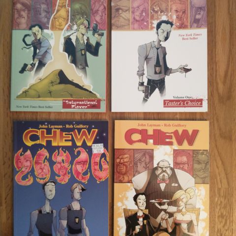 Chew - Vol 1-4 - Image Comics