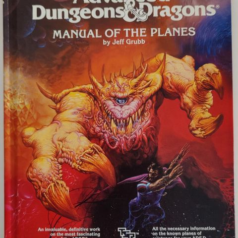 Dungeons & Dragons 1e - Manual of the Planes