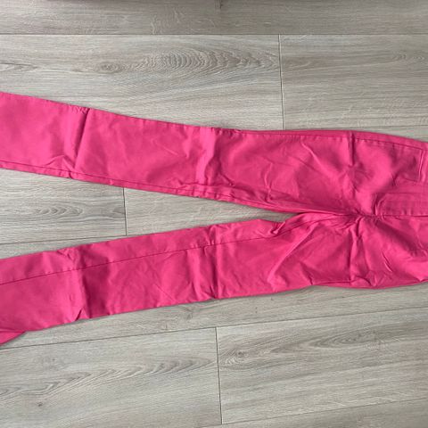 Rosa dressbukse med split