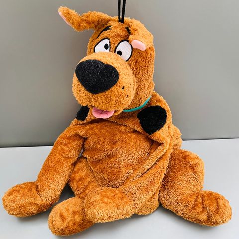 Scooby Doo stor 60 cm vintage myk leke bamse kosedyr hund varmeflaske