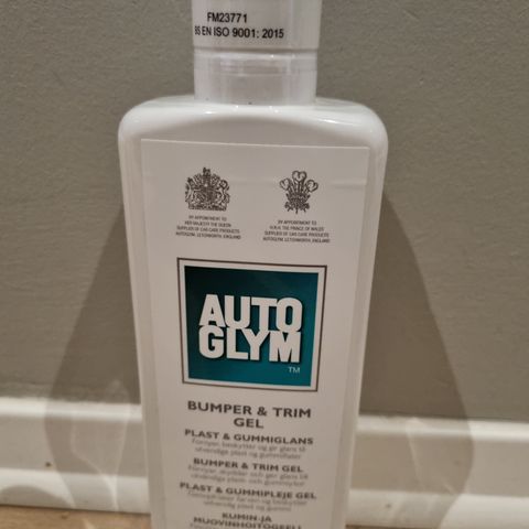 Autoglym bumper and trim gel