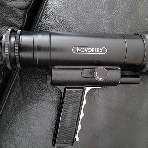 GI BUD! Novoflex 400mm fotolinse med pistolgrep