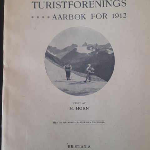 Den Norske Turistforenings Aarbok 1912.