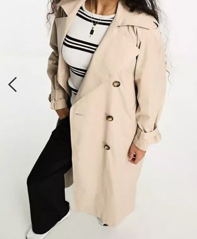 Beige Trenchcoat Dame