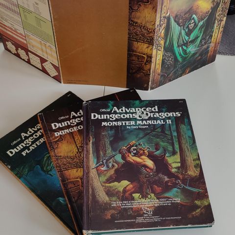 Dungeons & Dragons 1e - Core Rulebook Set