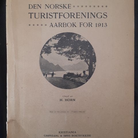 Den Norske Turistforenings Aarbok for 1913.