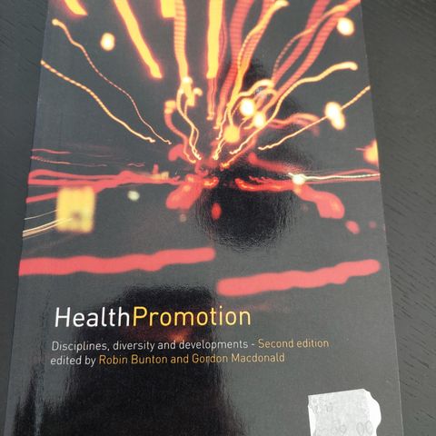 Health promotion Disciplines, diversity and developments
