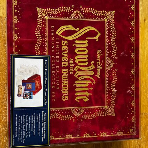 Snow White /Snøhvit  LTD Diamond samlesett DVD mm