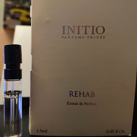 Inition Rehab + Inition Musk Theraphy parfyme prøve