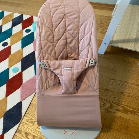 Vippestol babybjørn bliss rosa