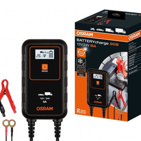 OSRAM BATTERYCHARGE 908 BATTERILADER