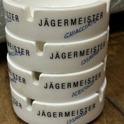 JAGERMEISTER  Askebeger 4 stk