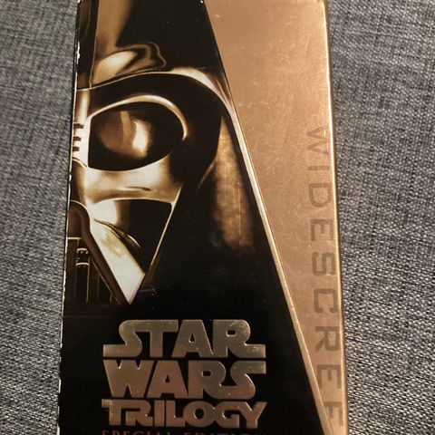 Special edition Star Wars Triology VHS