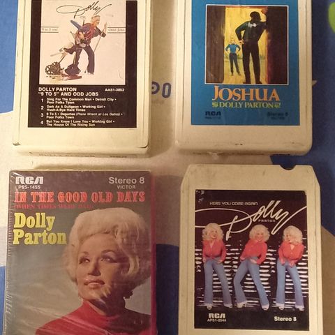 Dolly Pardon 8 spors / 8 track kassetter