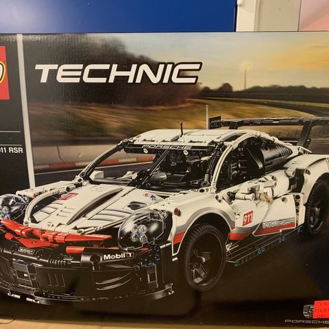 Uåpnet Lego Technic Porche 911 RSR