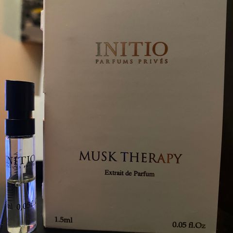 Inition Rehab + Inition Musk Theraphy parfyme prøve