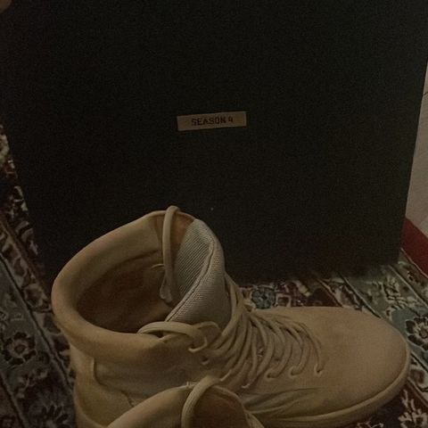 Yeezy season 4 combat boots Eu44 sjelden størrelse