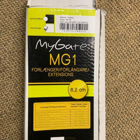 MyGate MG1 trappegrind forlenger 6,2 cm