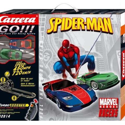 CARRERA Go!!! Spiderman bilbane med loop