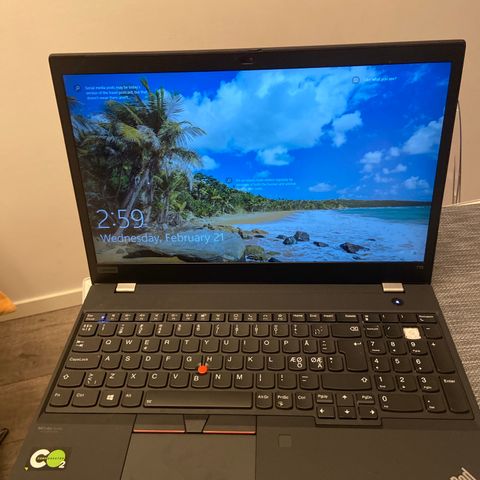 Lenovo laptop «T15»