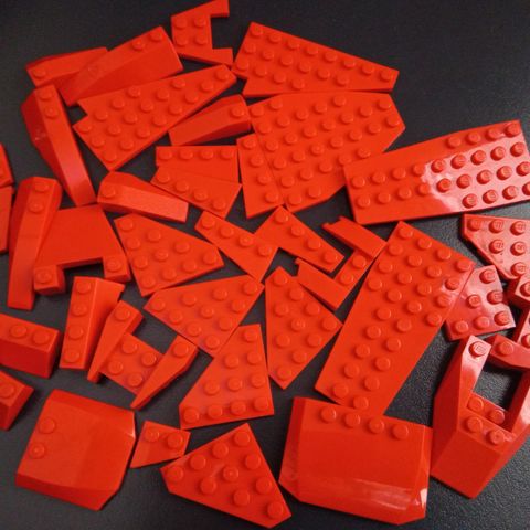 Lego Red Wedge