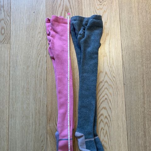 2 Fleece Strømpebukser=30kr/ Str 98+ Lengde min 64cm Barneklær