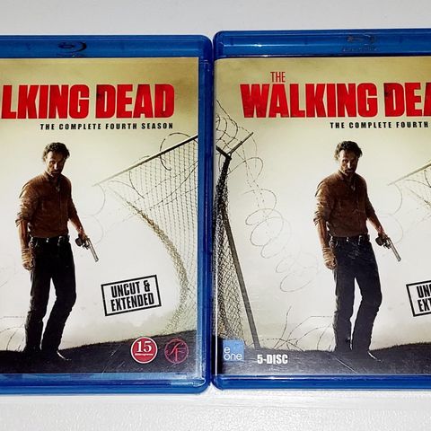 10 BLU RAY.THE WALKING DEAD.THE COMPLETE FOURTH SEASON.Annonse nr.4