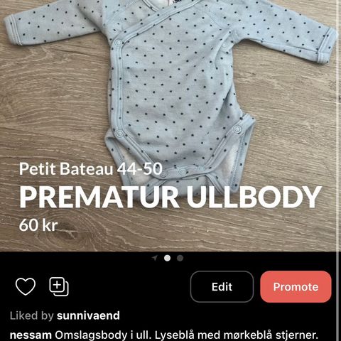 Prematur ullbody 40-44