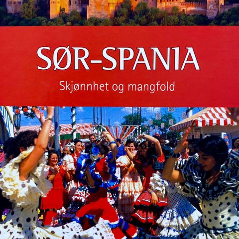 Reisehåndbok med dvd for Spania