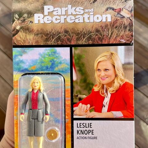 Leslie Knope | Super7 Parks and Recreation Reaction Wave 1