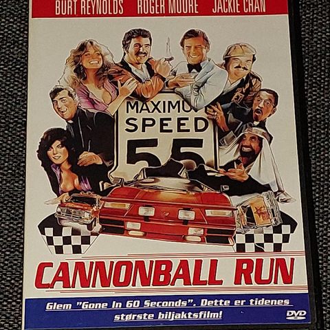 Cannonball Run (Norsk tekst) DVD