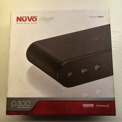 Nuvo NV-P300 Player Preamplifier - trådløs streamer - selges billig