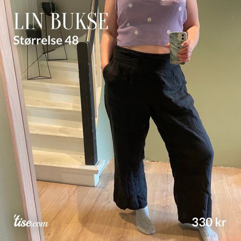 Lin bukse, 48